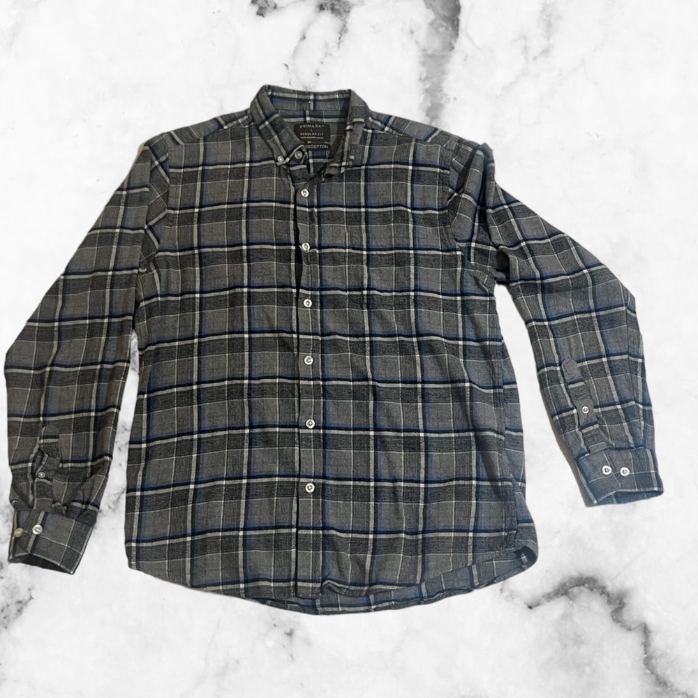Primark Regular Fit Button Down Flannel - image 1